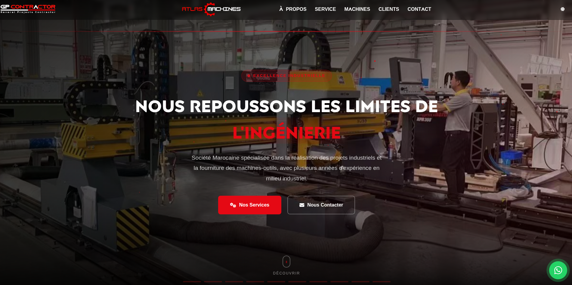 Industrial & E-Commerce Website